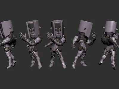 JoJo adventure part 4 The Hand 3D print model