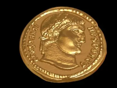 Constans coin 3D print model