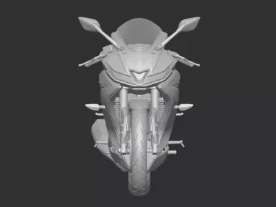 SUPERBIKE TRICKS 3D print model