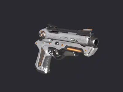 Futuristic Blast Gun 3D model