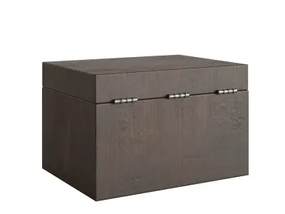 Old Wood Box Free 3D model