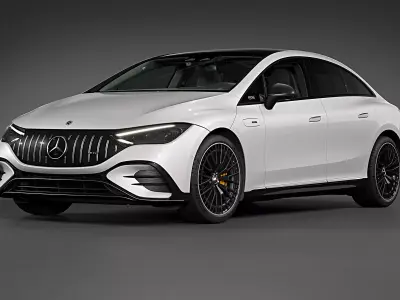 2023 Mercedes-AMG EQE 53 3D model