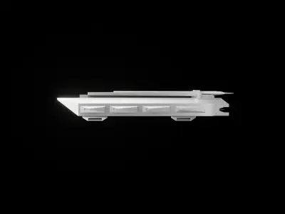 Hidden Blade and Bow 3D model
