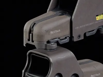 Eotech 553 - SU-231 Low-poly 3D model