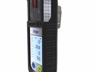 H2S Gas Monitor Low Poly Low-poly 3D model