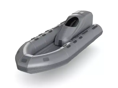 Inflatable Dinghy 3D model