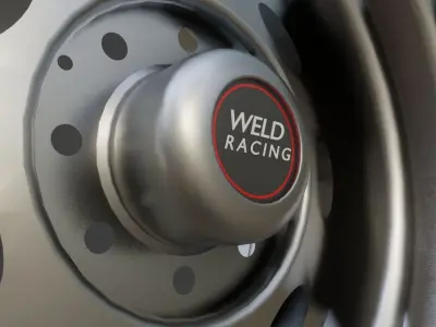 Weld Racing Typhoons Low-poly 3D model