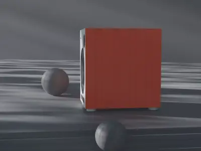 AUDIENGINGE - inspired Compact Subwoofer 3D model