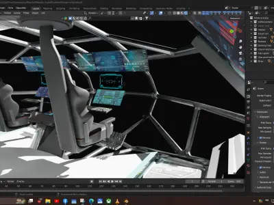 Cocpit  3D model