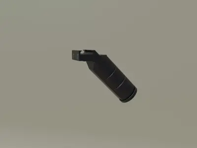 Zenit Foregrip Set Low-poly 3D model