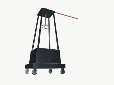 Tools Trally Low-poly 3D model