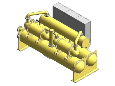 Chiller Plant 3D model
