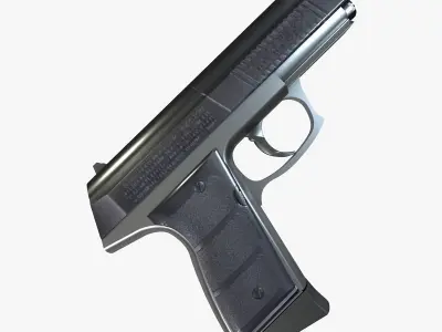 Pistol gun 3D model