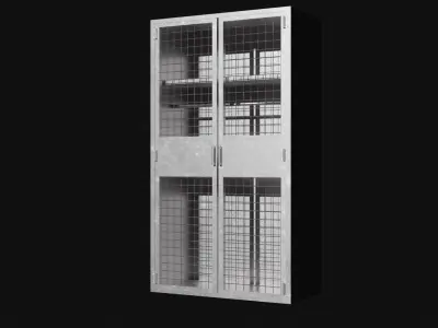 Militray closet 3D model
