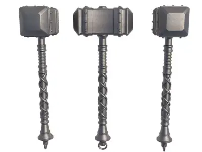 Battle Hammer 3D model