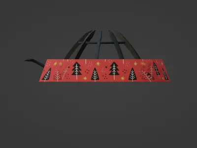 Christmas tree stand 3D model