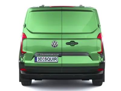 Volkswagen Transporter T7 Panamericana LWB 2025 3D model