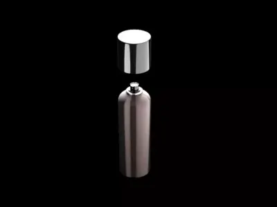 Perfume Spray Bottle Low-poly 3D model