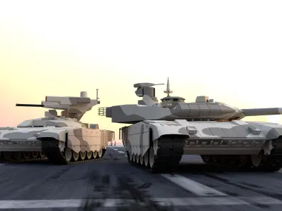 BMP3 Terminator 3D model