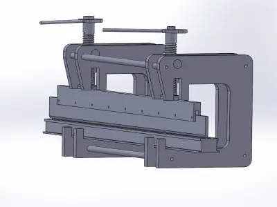 bending machine 3D model