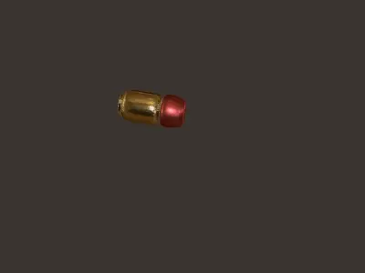 Beretta 92fs gun Low-poly 3D model