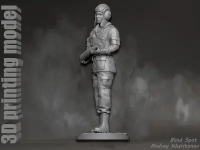The tanker 3D print model