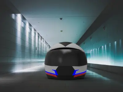 Tron Helmet 3D model purchase