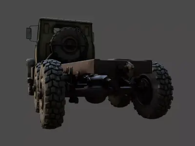 KrAZ-255 3D model