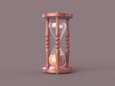 Hourglass 3D model