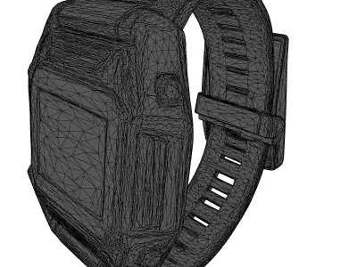 SciFi Wrist Communicator 3D Model 3D model