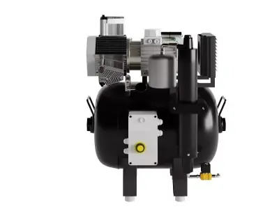 Cattani AC300 compressor module  3D model