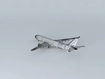 Template Airbus A330 200 Free 3D model