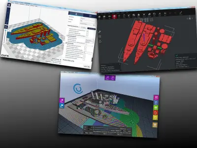 waterline WW2 HMAS Canberra 3D print model