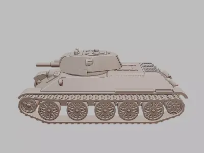 A32 Tank Detailed 3D Printable Military Vehicle Model 3D print model