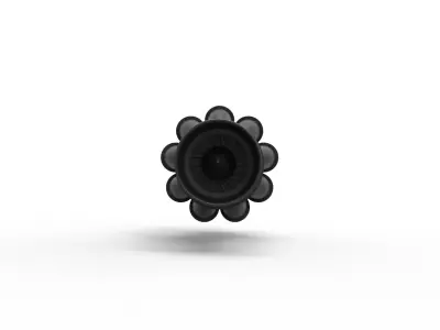 Jet Engine 3D print model from CGTrader