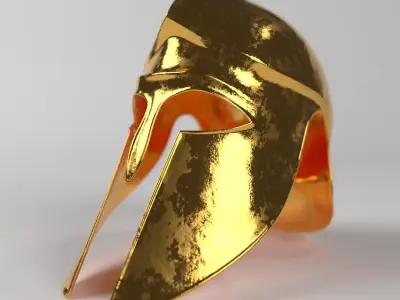 Greek Helmet 3D model