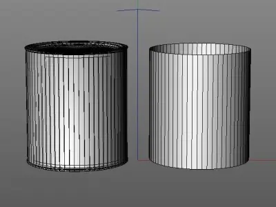 Gallon paint can with lid 3D model purchase