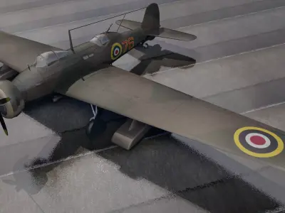 Vickers Wellesley Mk-1 3D model