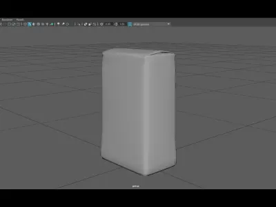 Cement Bags Mockup 3D model
