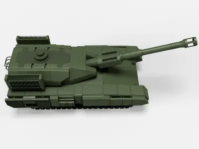 Military SPA 3D model PBR