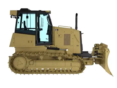 Bulldozer D4 3D model