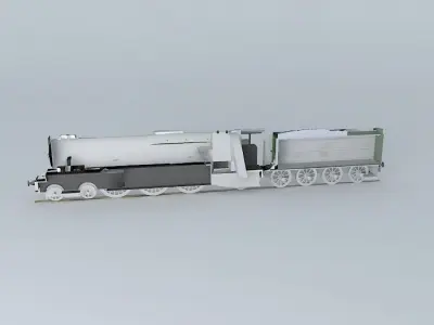 FLYING SCOTSMAN A3 Mc Alpine 1973 Textured Free 3D model