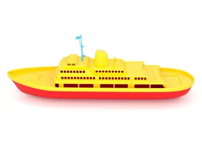Toy Ship 1 3D model