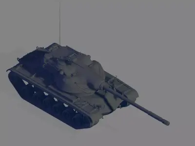 T54E1 3D model