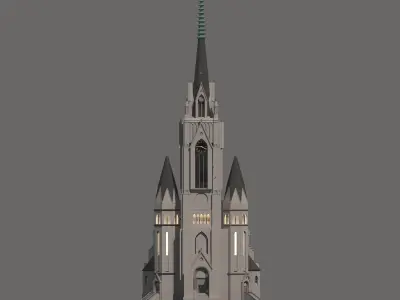 St Francis de Sales Church 3D model