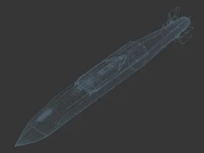 AGM-154C JSOW 3D model