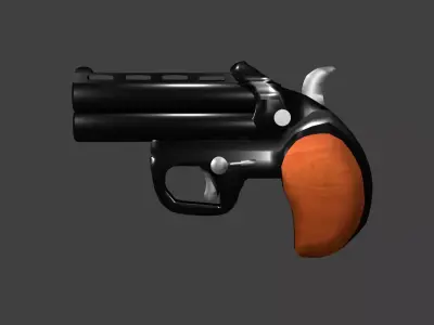 Palm pistol  3D model