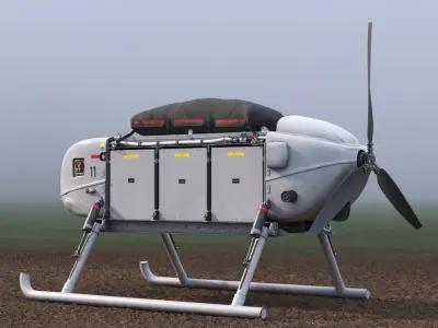  Snowgoose UAV MMIST CQ-10 Rigged 