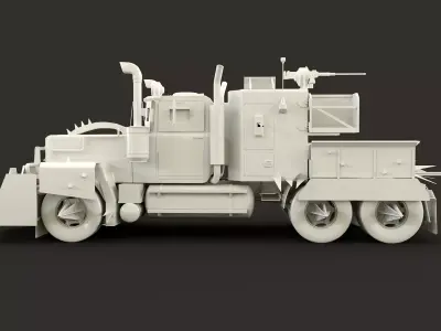 Postapo Truck 3D model