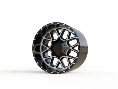 MOTO METAL SIEGE WHEEL 3D MODEL 3D model